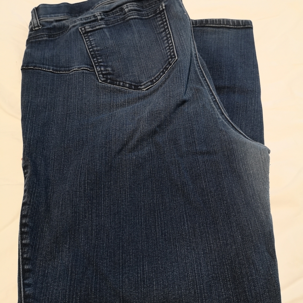 Torrid Dark Blue Straight Leg Jeans